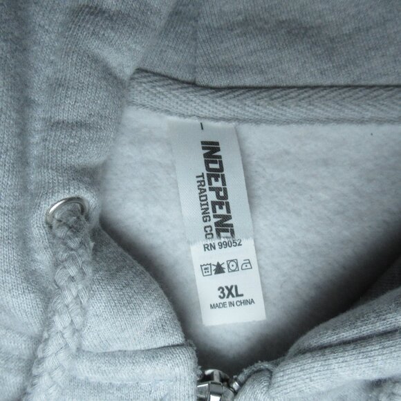 Tell Your Dog I Said Hi Zip-Up Hoodie | Size 3XL - Picture 6 of 8